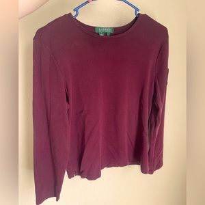 RALPH LAUREN LONG SLEEVE SHIRT